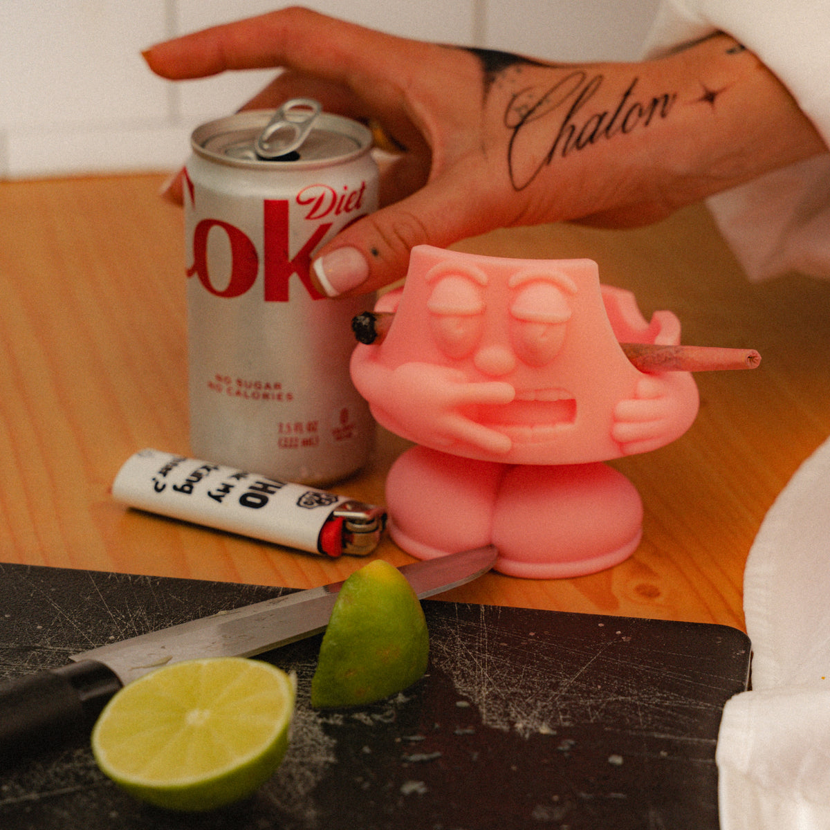 Burnie the Ashtray by WHO