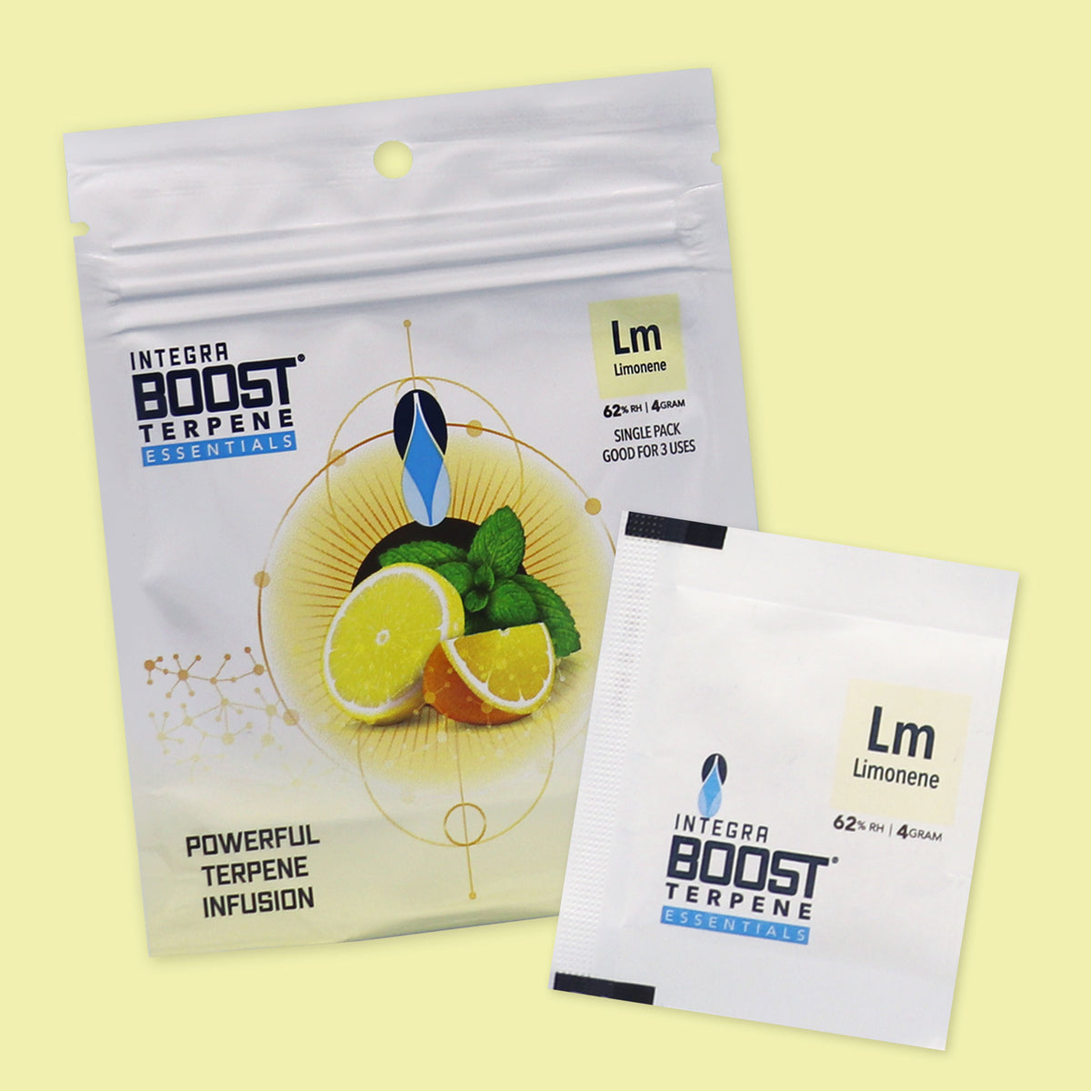Limonene Infusion - Integra Boost Terpene Essentials - 4 Gram Size (for 1/2 oz)