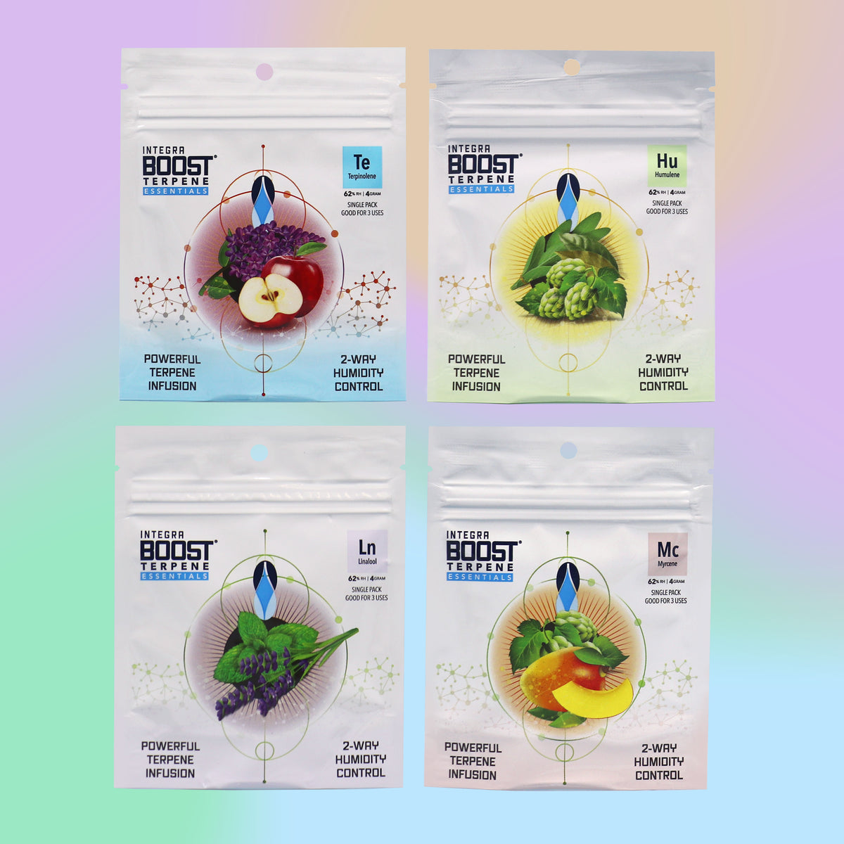 SERENITY Variety Pack - 4 Gram Integra BOOST Terpene Essentials