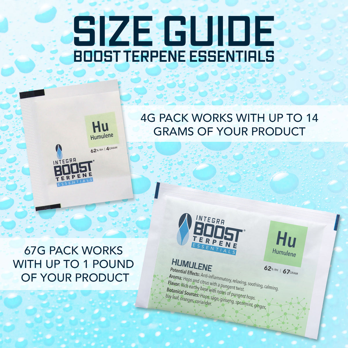 Humulene Infusion - Integra Boost Terpene Essentials - 67 Gram Size (for 1lb)