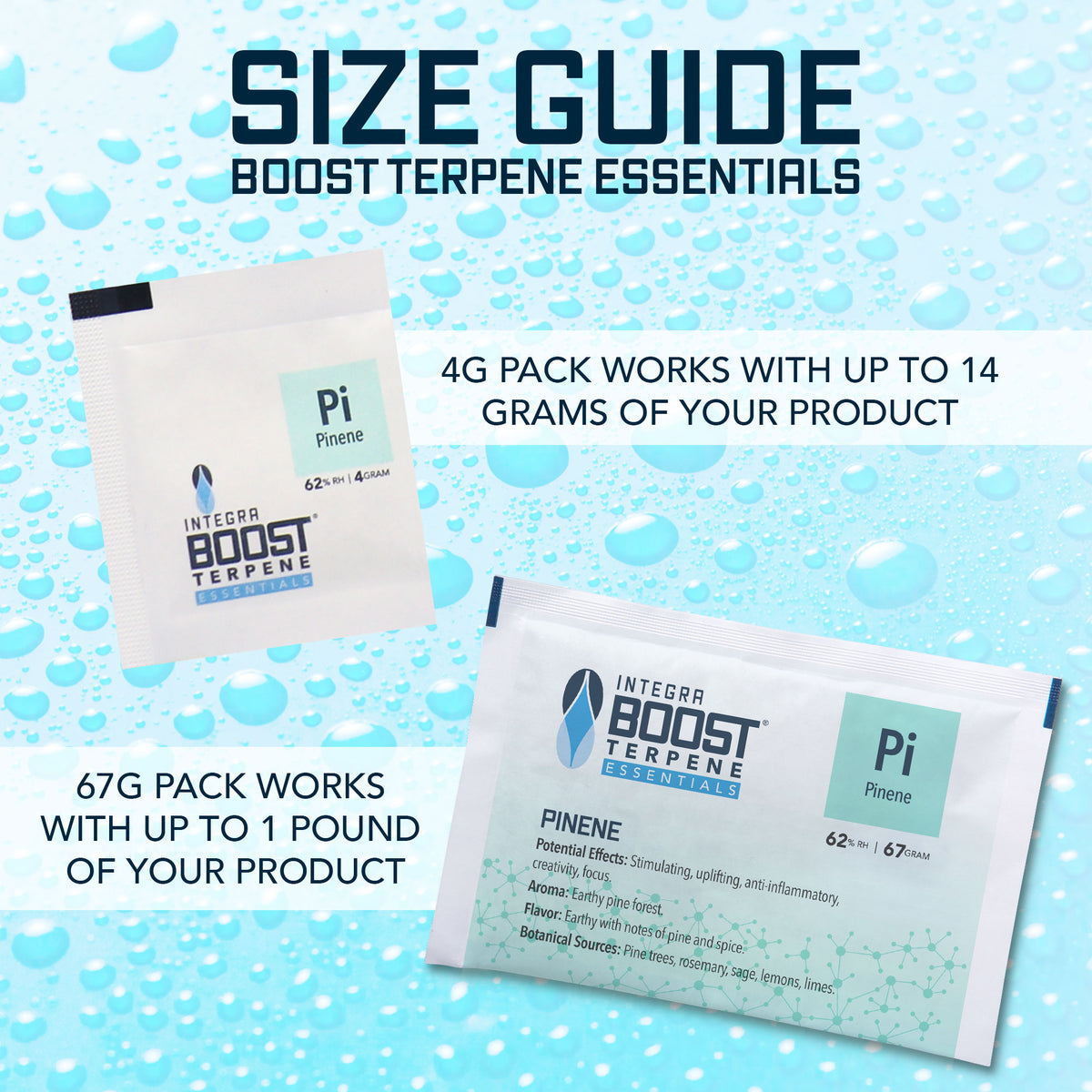 Pinene Infusion - Integra Boost Terpene Essentials - 67 Gram Size (for 1lb)