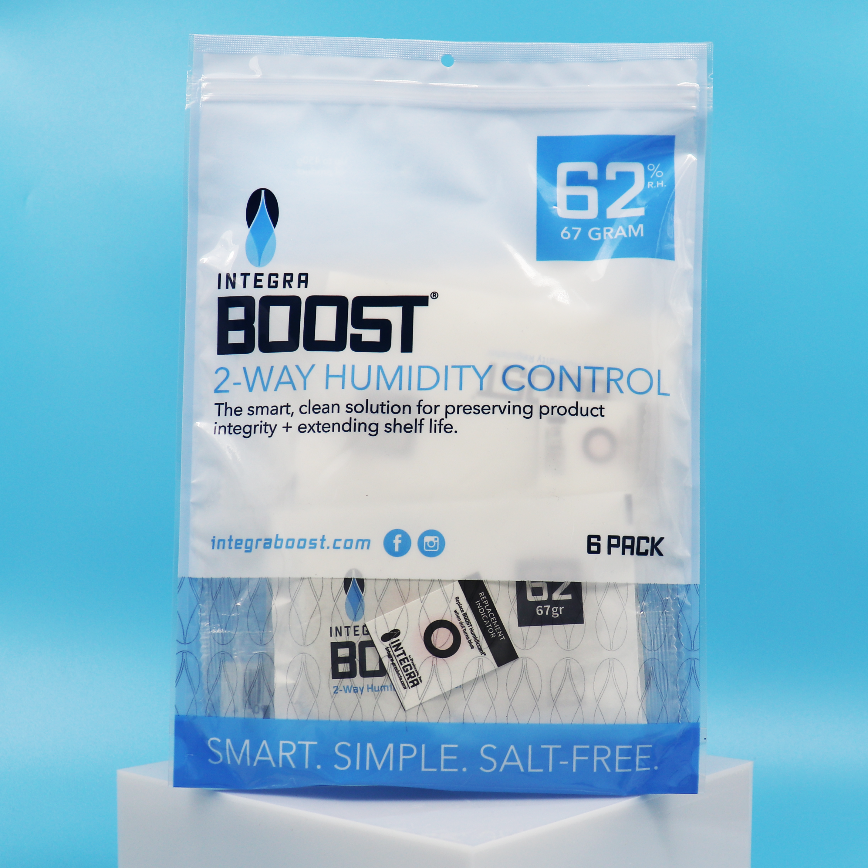 67 Gram Integra Boost 2 Way Humidity Control at 62 RH Integra