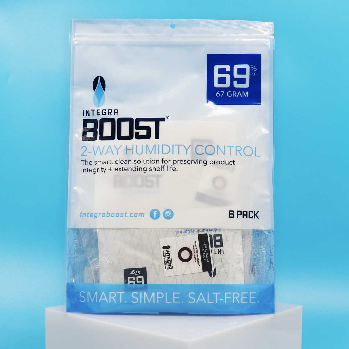 67-Gram Integra Boost 2-Way Humidity Control at 69% RH