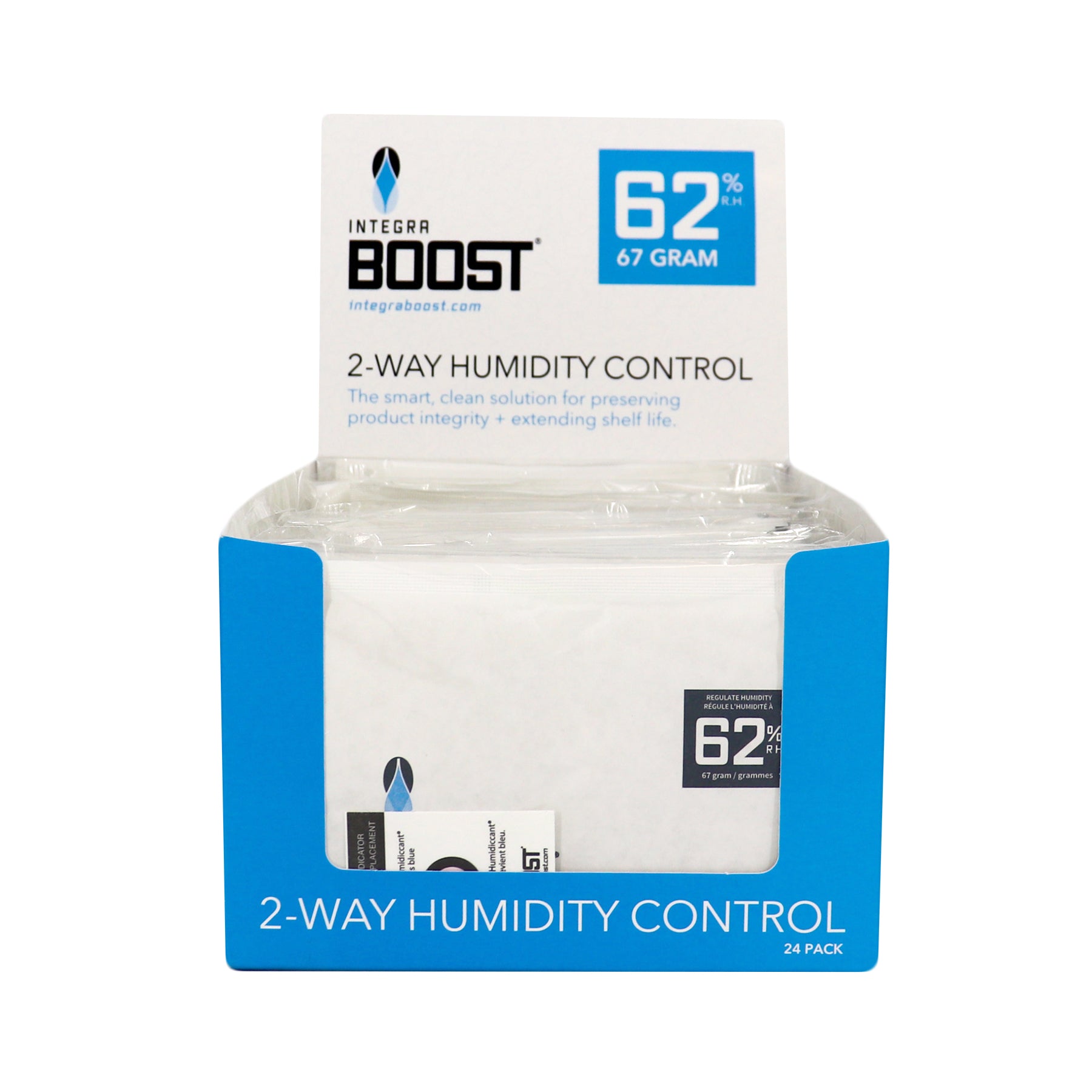 67-Gram Integra Boost 2-Way Humidity Control at 62% RH - Integra Products